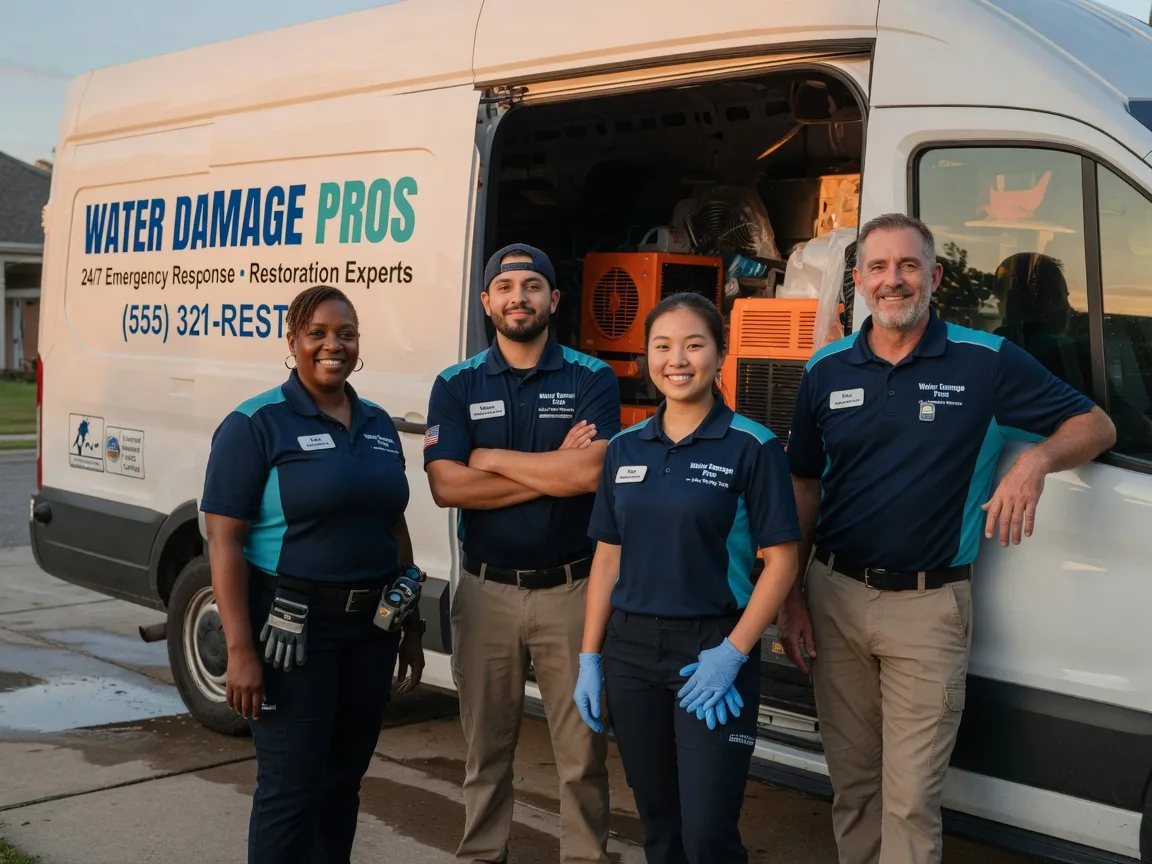 Water Damage Restoration company in Purmela, TX