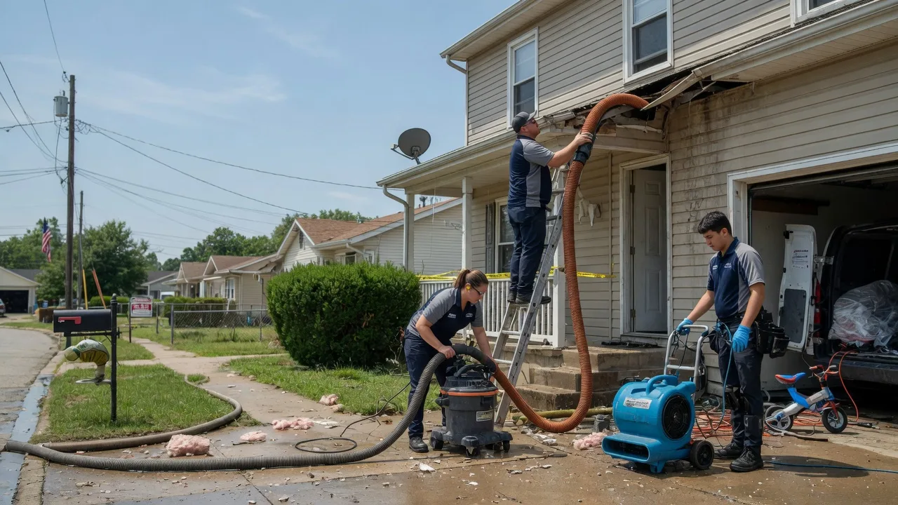 Water Damage Restoration in Purmela, TX near me